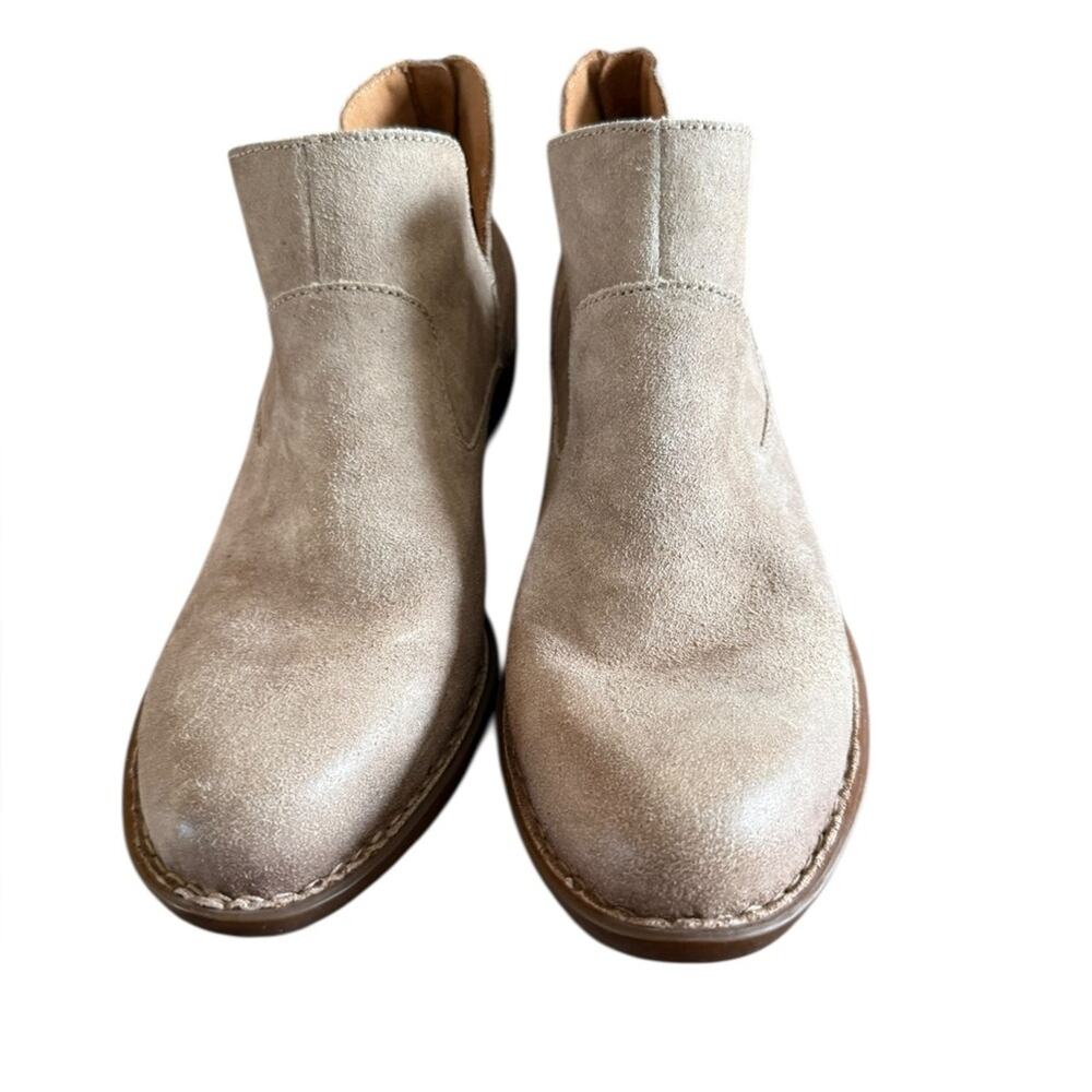Born Beth Cream Visone Distressed Boots – Sz 9M - Picture 6 of 11